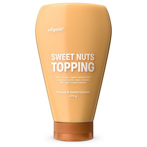 Vilgain Sweet Nuts Topping Arašídy se slaným karamelem | 270 g