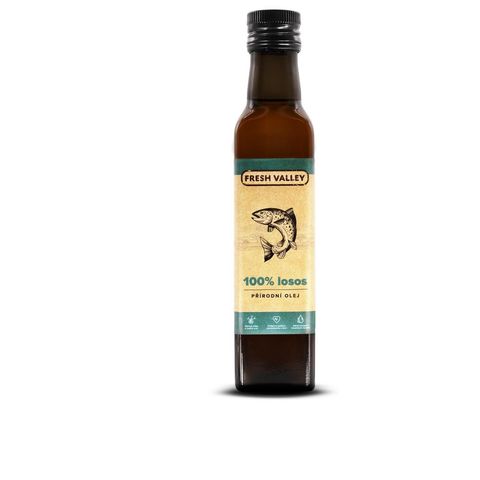 Fresh Valley Rybí olej lososový | 250 ml