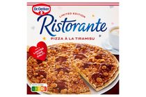 Dr. Oetker Ristorante Pizza à la Tiramisu gyorsfagyasztott édes pizza mascarpone krémmel 269 g