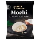 BILLA Premium Mochi mražený krém smetanový s kokosovou příchutí s kokosovými lupínky | 50 g