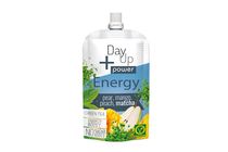 DayUp Power Energy Pear, mango, peach, matcha flavoured puree 100 g – vegetárian termék