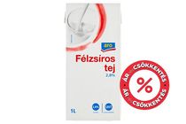 Aro Félzsíros UHT Tej 2,8 % 1 l