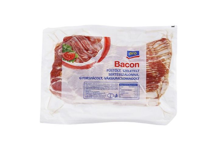 Aro Füstölt, Szeletelt Bacon 500 g