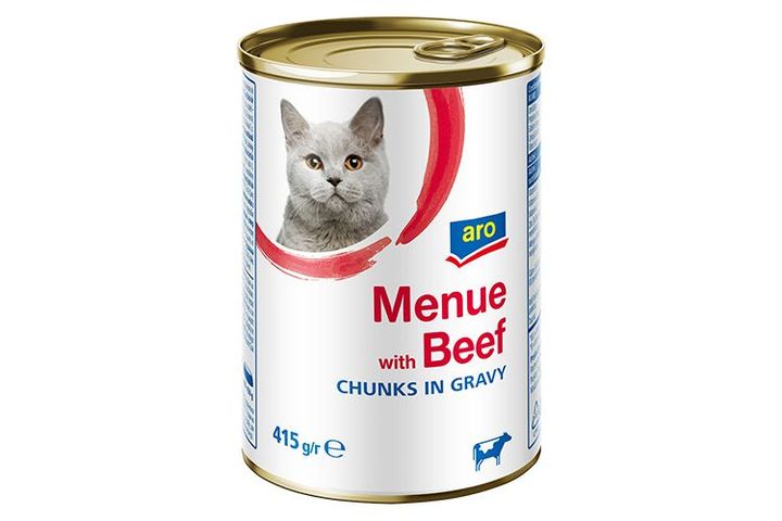 Aro Macskaeledel Marha 415 g