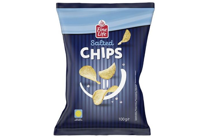 Fine Life Chips Sós 100 g