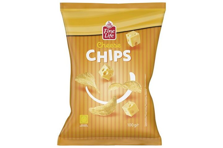 Fine Life Chips Sajtos 100 g