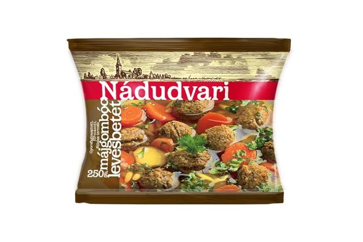 Nádudvari gyorsfagyasztott májgombóc levesbetét 250 g