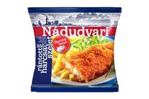 Nádudvari gyorsfagyasztott rántott harcsa szelet harcsa filéből 350 g