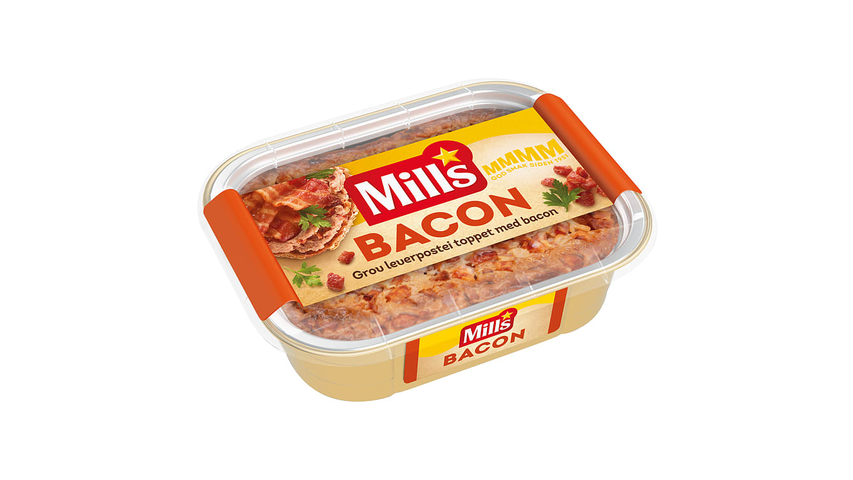 Mills Ovnsbakt Leverpostei m/Bacon | 185g