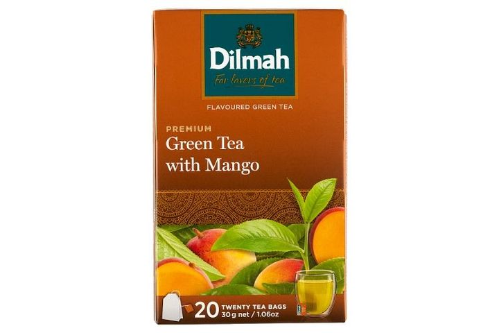 Dilmah mangó ízű filteres zöld tea 20 filter 30 g