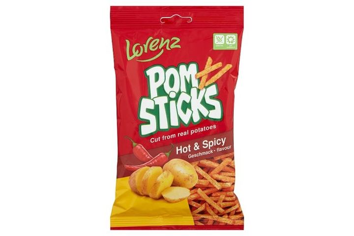 Lorenz Pomsticks burgonya pálcikák chili ízesítéssel 85 g
