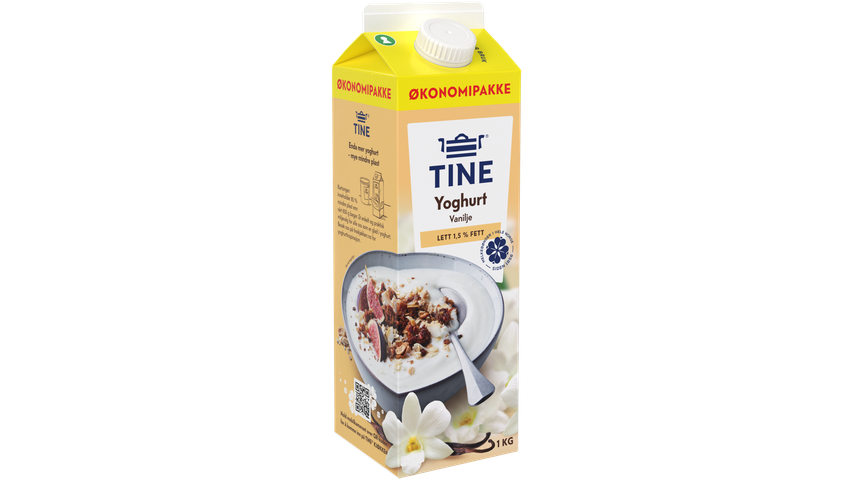 TINE® Yoghurt Vanilje Lett | 1kg