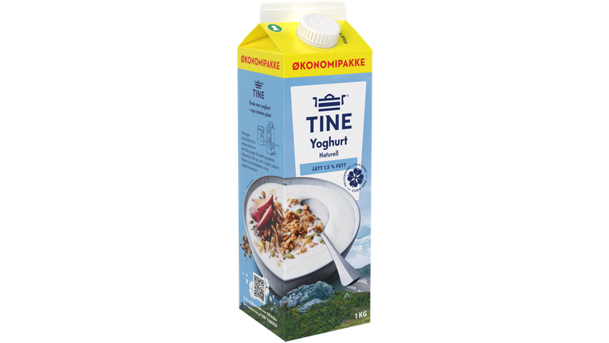TINE® Yoghurt Naturell Lett | 1kg