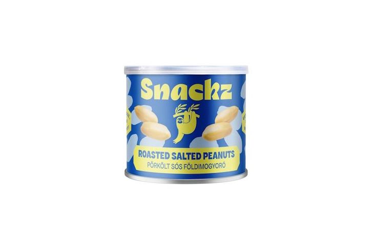 Snackz Roasted Salted Peanuts 150g
