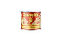 Snackz sótlan földimogyoró fémdobozban 150g/12