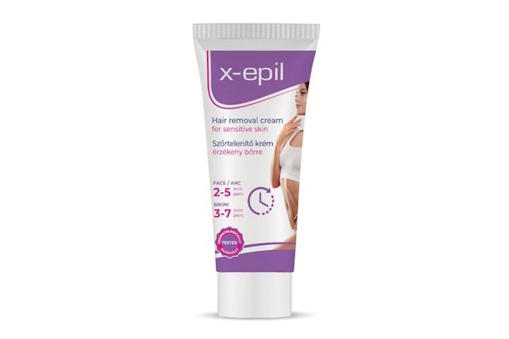 X-Epil szőrtelenítő krém arcra/bikini vonalra 40 ml