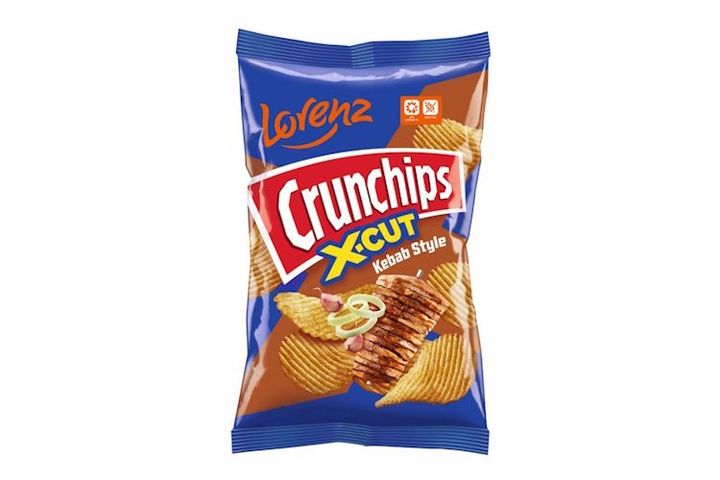 Lorenz Crunchips X-cut kebab 75g