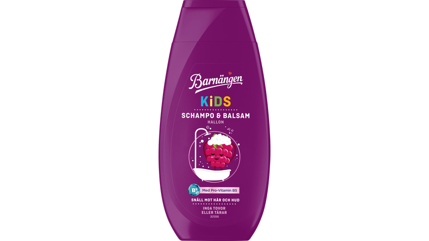Barnängen Kids Schampo&Balsam hallon 250 ml