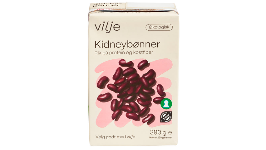 Vilje Kidneybønner Økologisk | 380g