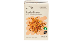 Vilje Linser Røde Økologisk | 380g