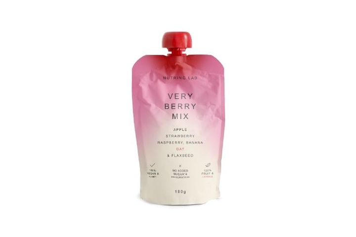 Nutrino lab gyümölcspüré zabbal 180g - Very berry mix