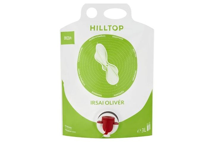 Hilltop Bortarisznya Dunántúli Irsai Olivér száraz fehérbor 11% 3 l
