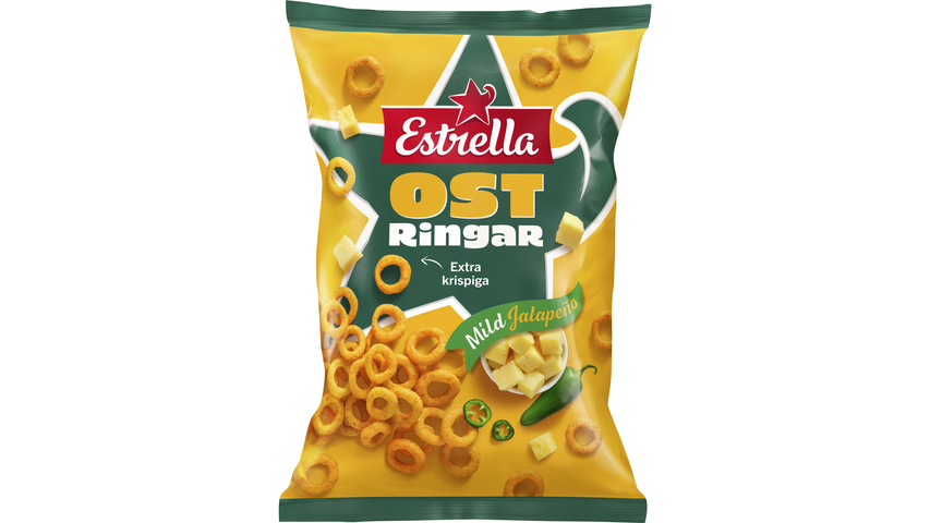 Estrella Ostringar Mild Jalapeño 200 g