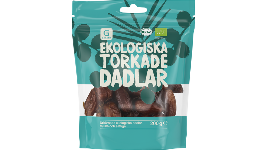 Garant Torkade Dadlar Eko 200g