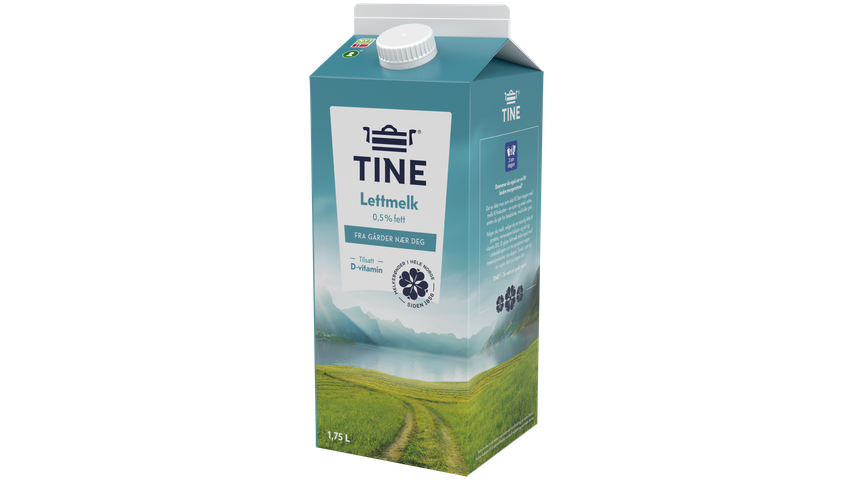 TINE Melk Lett 0.5% | 1.75l
