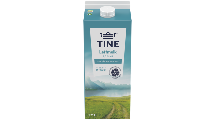 TINE Melk Lett 0.5% | 1.75l