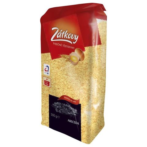 Zátkovy Egg Pasta Alphabet | 500 g