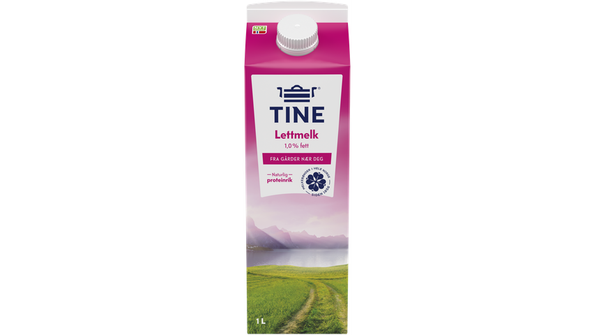 TINE Lettmelk 1% | 1l