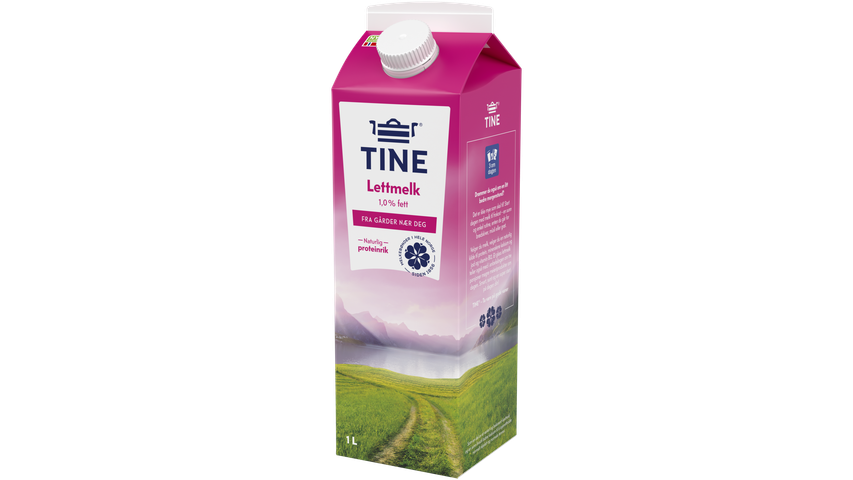 TINE Lettmelk 1% | 1l