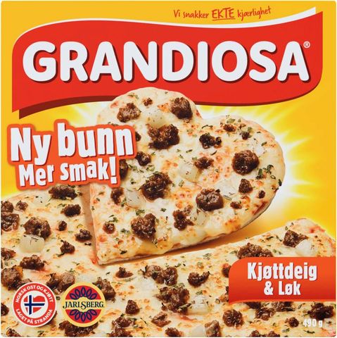 Grandiosa Pizza Kjøttdeig & Løk | 490g