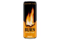 Burn Orange Fire szénsavas narancs ízű energiaital koffeinnel 250 ml