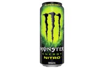 Monster Energy Nitro Super Dry szénsavas energiaital koffeinnel, cukrokkal és édesítőszerrel 500 ml