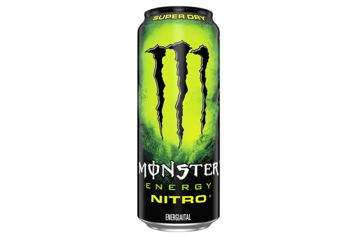 Monster Energy Nitro Super Dry Carbonated Drink with Caffeine, Sugar and Sweeteners 500 ml