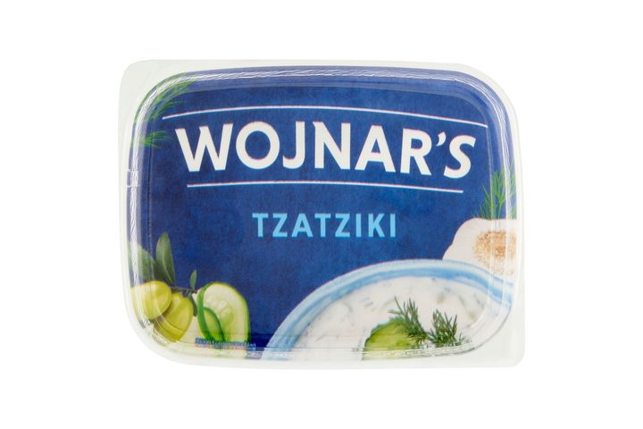 Wojnar's Tzatziki joghurtkészítmény uborkával és fokhagymával 380 g
