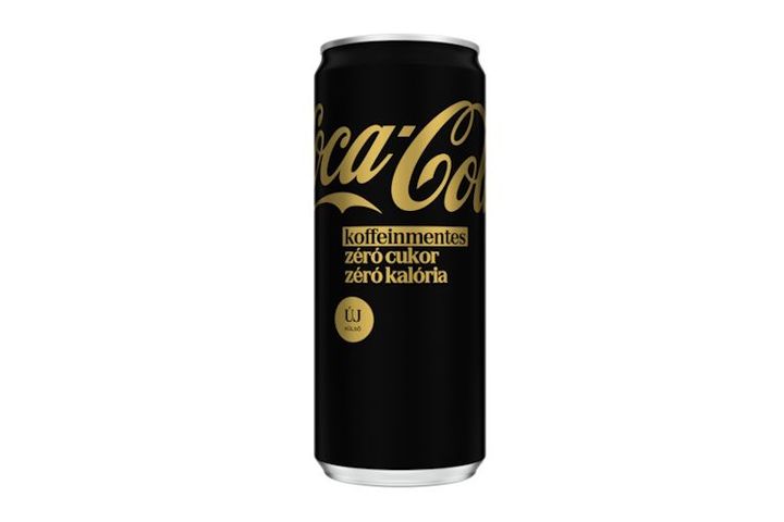 Coca-Cola koffeinmentes energiamentes szénsavas üdítőital édesítőszerekkel 330 ml