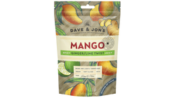 Dave & Jon's Tørket Mango Ginger/Lime | 100g