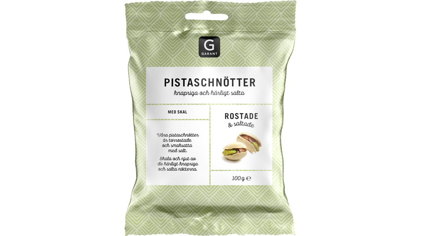 Garant Pistaschnötter Rostade/Saltade 100 g