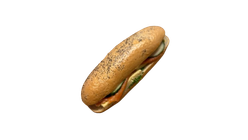 Baguette m/Laks & Eggerøre