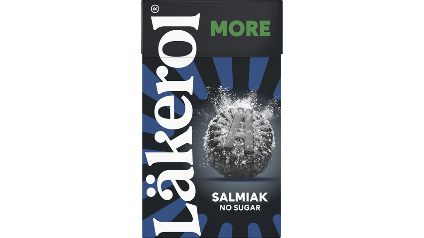 Läkerol More Salmiak 30g
