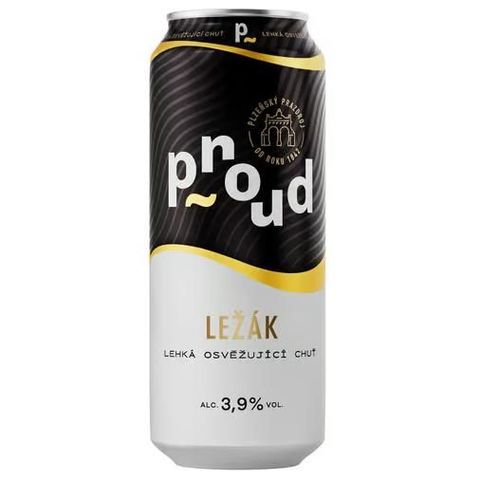 Proud Pale Lager Beer Can | 500 ml