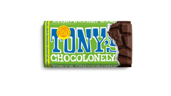 Tony's Chocolonely Mörk Choklad Almond Seasalt 90g