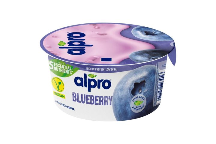 Alpro fermentált szójakészítmény, kékáfonyás hozzáadott kalciummal és vitaminokkal 150 g