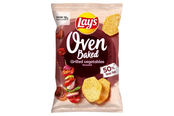 Lay's kemencében sütött grillezett zöldség ízű burgonyasnack 110 g