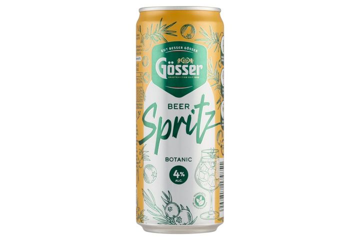 Gösser Spritz borókabogyó-ízű alkoholos sörital 4% 330 ml
