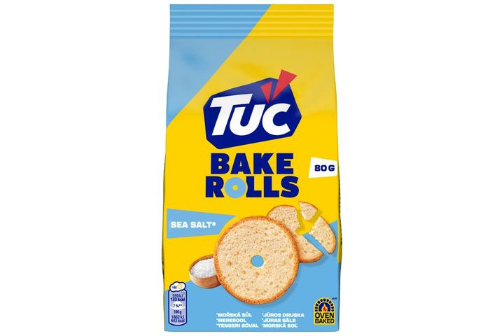 Tuc Bake Rolls kétszersült tengeri sóval 80 g