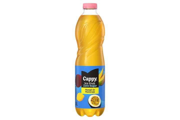 Cappy Ice Fruit Zero Sugar szénsavmentes mangó-maracuja ízű ital, édesítőszerekkel 1,5 l